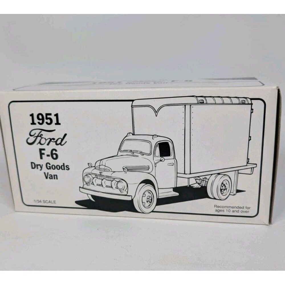 First Gear 1/34 scale 1951 Ford F-6 Dry Goods Stegmaier Van die-cast